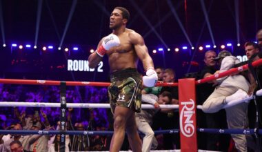 Anthony Joshua survives 2 knockdowns, comes back to flatten Kristian Prenga in second round