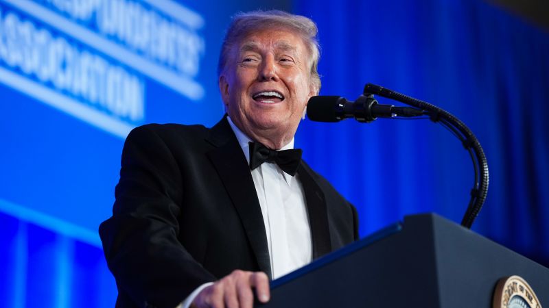 Trump bombed at the White House Correspondents’ Dinner — and proved its point