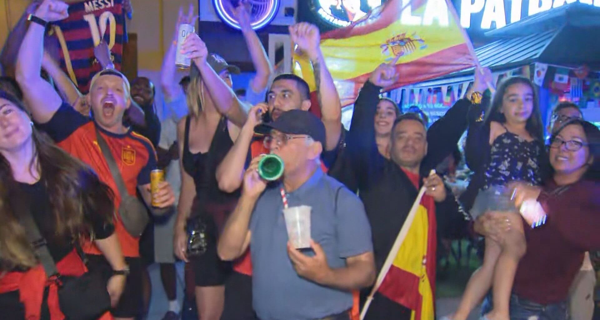 Celebrations erupt in Toronto after Spain’s World Cup victory