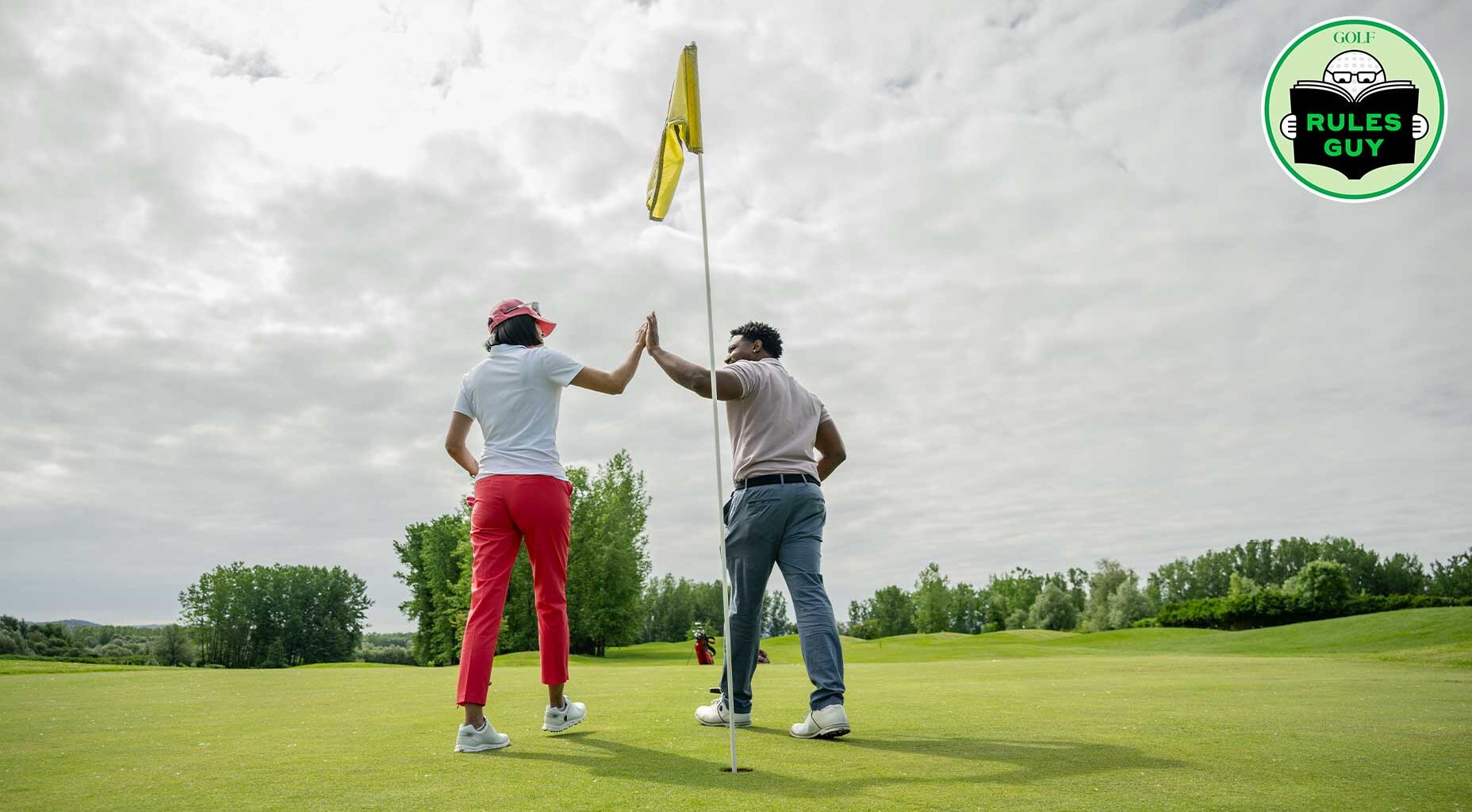 I abandoned my lost ball — then found it in the hole! What now?