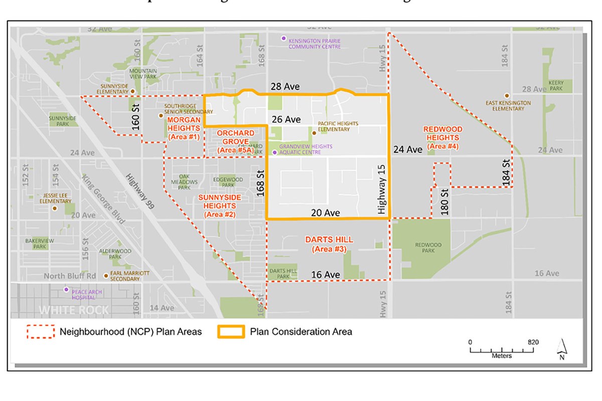 Development planned for Grandview Heights in Surrey, BC