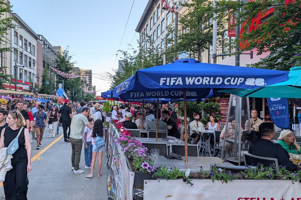 granville street pedestrian zone vancouver fifa world cup june 12 2026