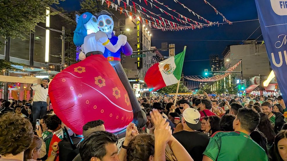 granville street vancouver fifa world cup round of 32 mexico june 30 2026 