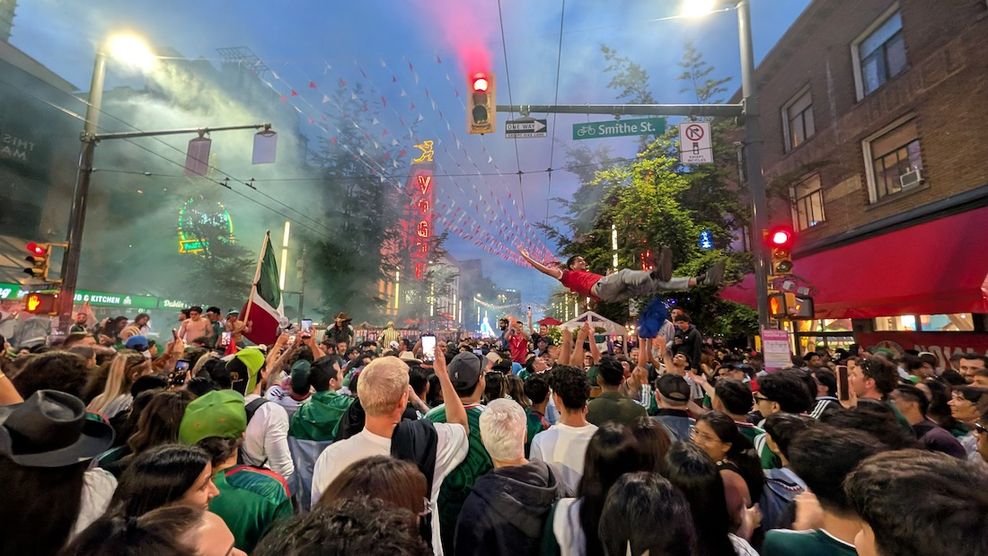 granville street vancouver fifa world cup round of 32 mexico june 30 2026 