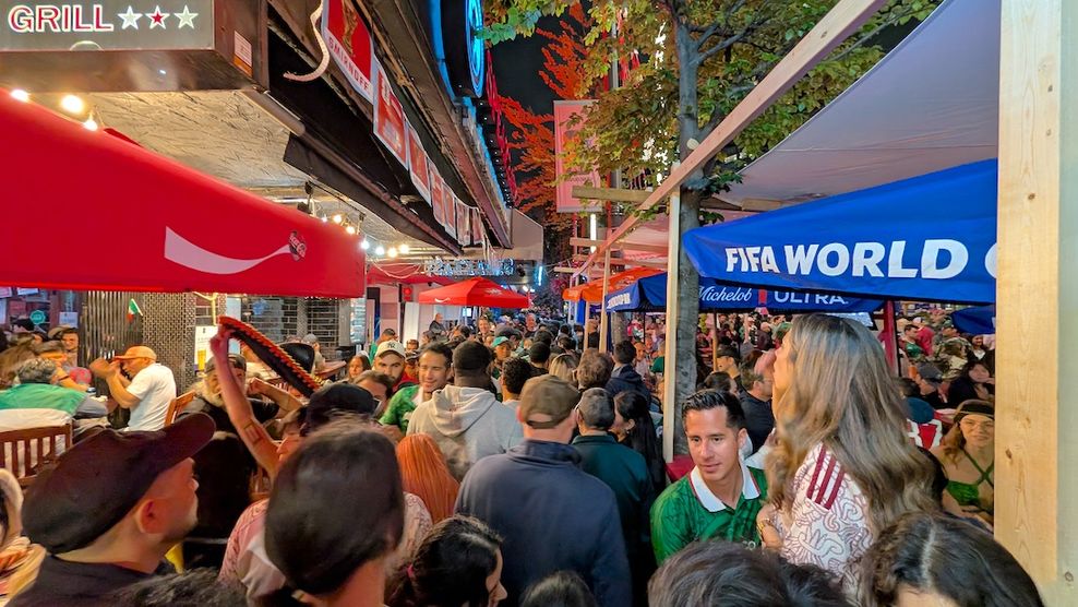 granville street vancouver fifa world cup round of 32 mexico june 30 2026 