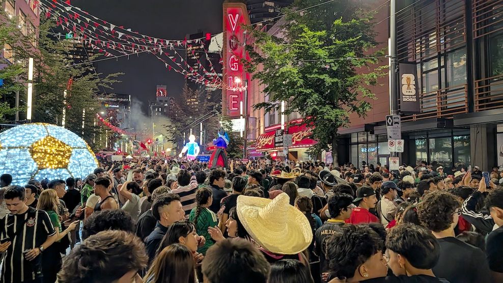 granville street vancouver fifa world cup round of 32 mexico june 30 2026 