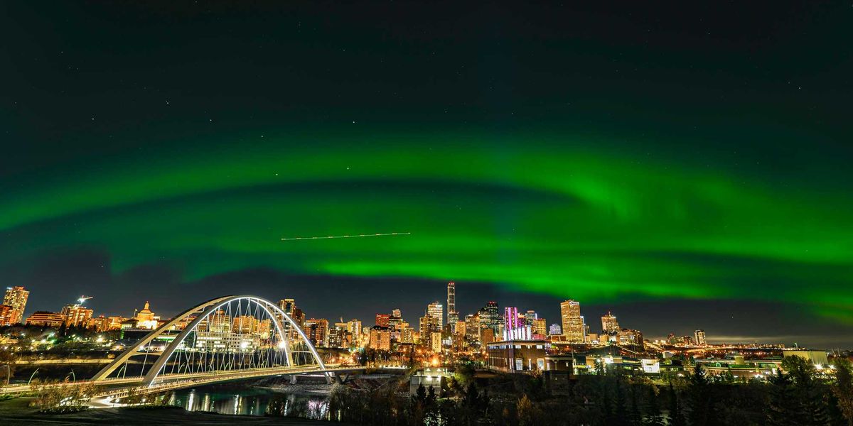 Northern lights are forecast to be visible in most parts of Canada tonight