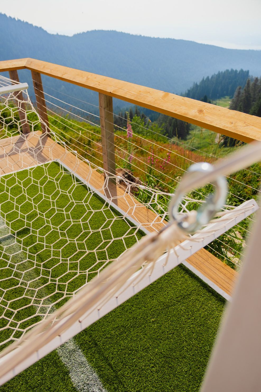 grouse mountain fifa world cup bc place stadium net hammocks 