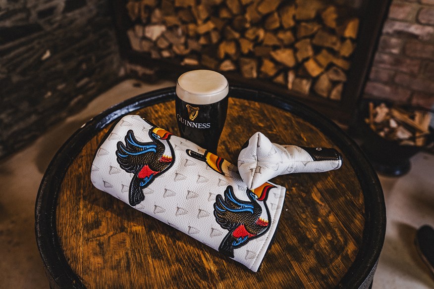 The famous Guinness Toucan features prominently across the collection.
