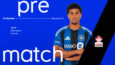 CF Montréal returns to Stade Saputo this Sunday against Vancouver FC