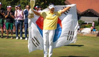 Haeran Ryu banked the winner's share of the 2026 Evian Championship prize money.