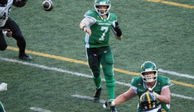 Five numbers that define the Roughriders through five games of the CFL season | 620 CKRM - The Voice of Saskatchewan