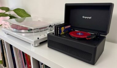 Tiny Vinyl launches tiny record player and other tiny accessories for its miniature singles: Hands-on