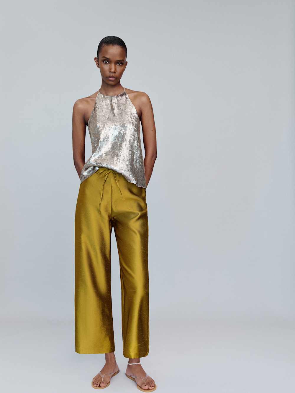 Reformation Olina Cropped Pant