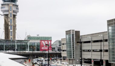 One of the many changes at Trudeau Airport, in Dorval on Wednesday December 17, 2025, will be the multi-level parking which is currently closed.