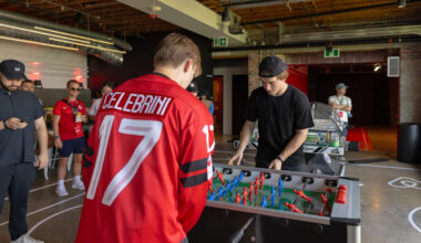 Macklin Celebrini reflects on soccer helping his game, captaining Canada, how hockey could learn from World Cup atmosphere