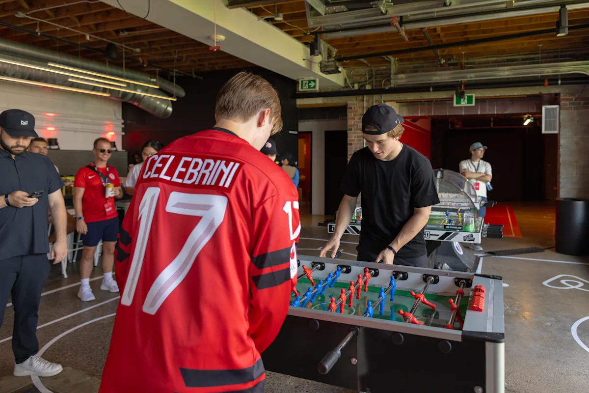 Macklin Celebrini reflects on soccer helping his game, captaining Canada, how hockey could learn from World Cup atmosphere