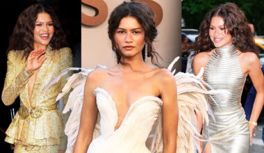 Zendaya goes full Greek goddess on 'The Odyssey' press tour: An otherworldly winged gown, a gilded Zuhair Murad look and more