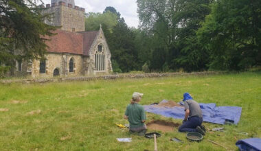 'Exciting' finds uncovered near medieval church