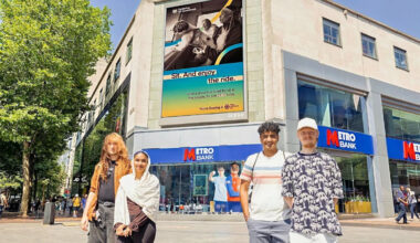 Students' photos used for bus ad campaign