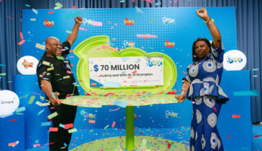Newly retired Brampton couple wins $70M Lotto Max jackpot