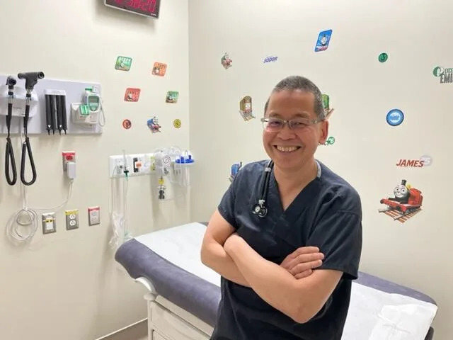 Dr. Sam Wong is the president of the section of pediatrics with the Alberta Medical Association. He works at the Stollery Children's Hospital in Edmonton.