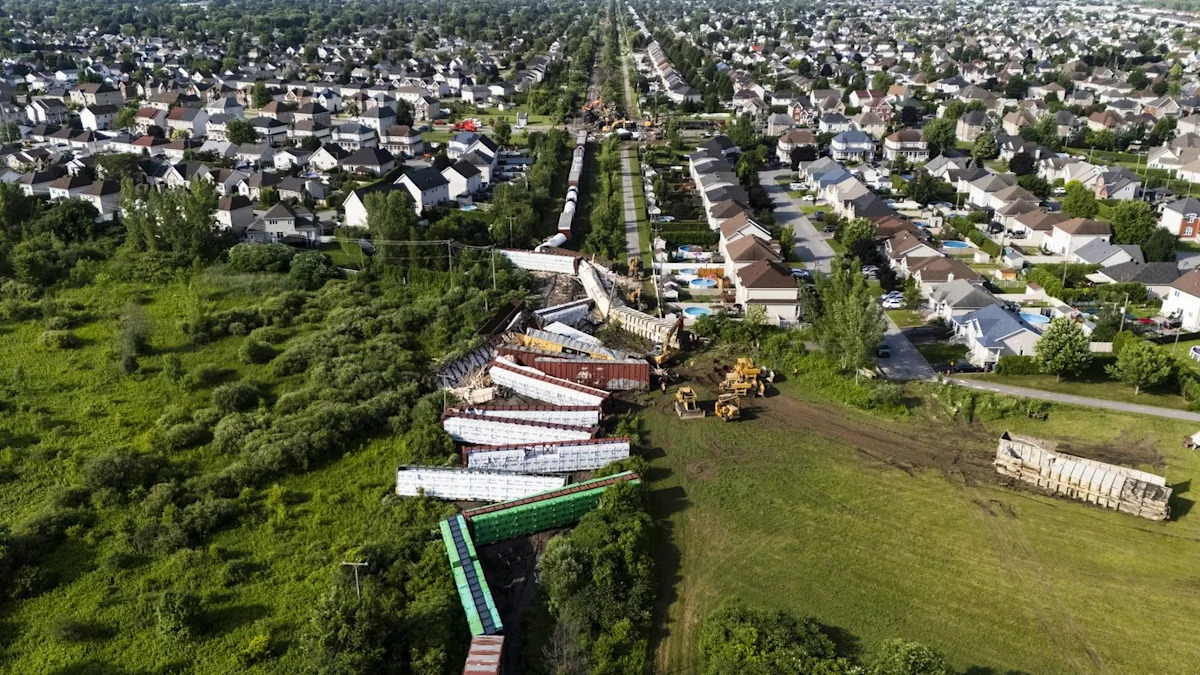 Transport Canada appoints observer after train derailment northeast of Montreal