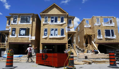 CMHC reports annual rate of housing starts in June down six per cent from May