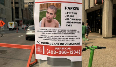 Police end ground search for missing Calgary boy on Day 12, will still follow tips