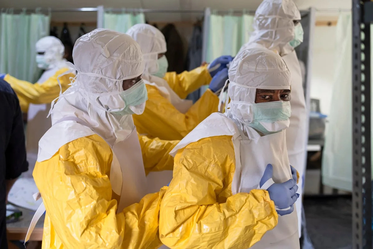 Humanitarian worker in London hospital after potential exposure to Ebola virus
