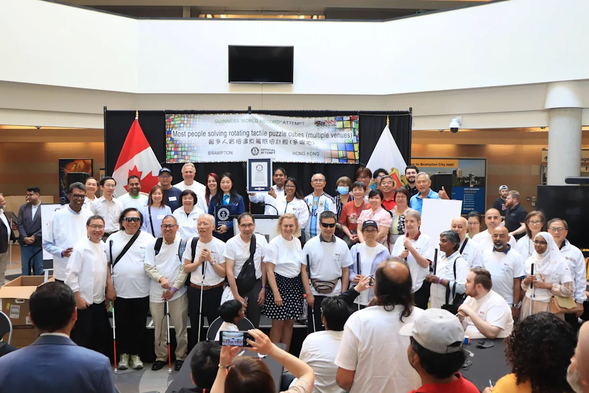 Breaking Records, Advancing Inclusion: Brampton and Hong Kong Make Guinness World Records History