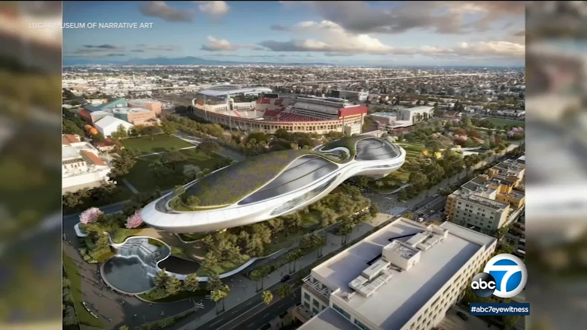 Lucas Museum to offer free admission to its South LA neighbors; grand opening set for September