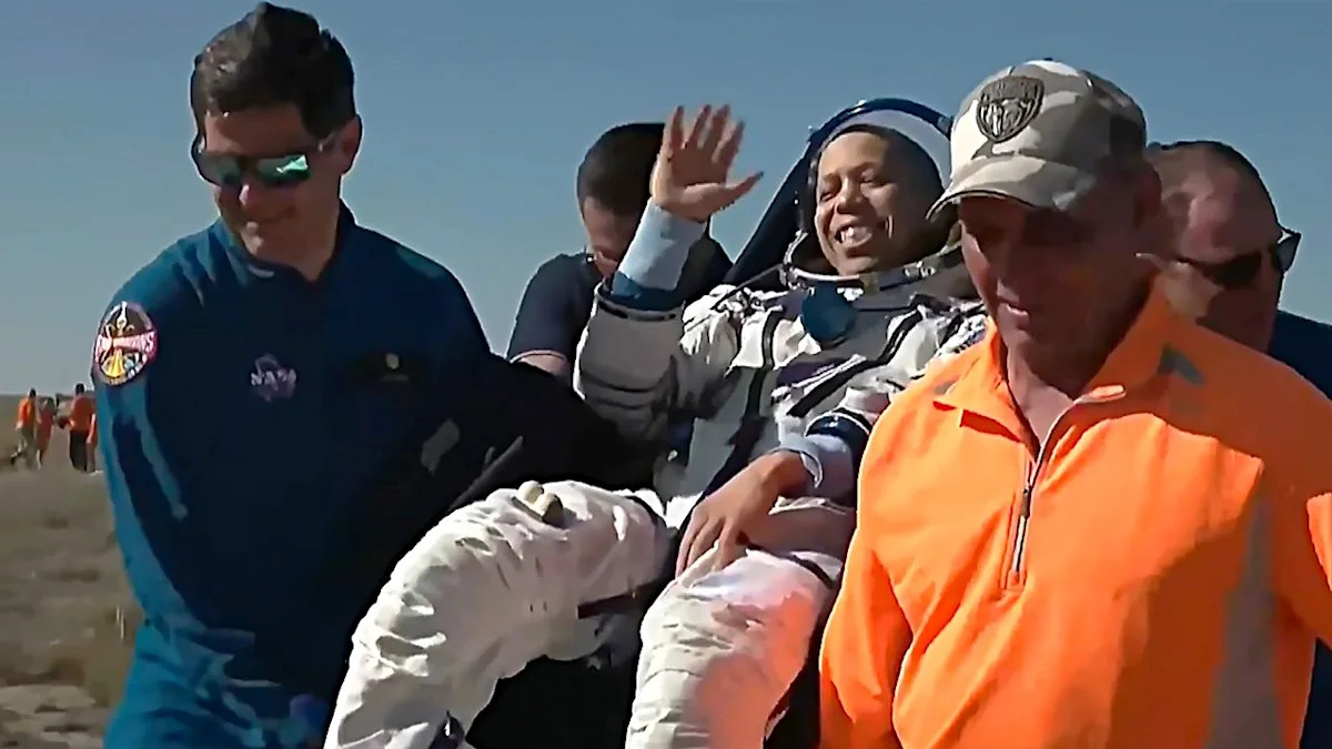 NASA astronaut and Roscosmos cosmonauts complete 241-day mission aboard the ISS - Yahoo News Canada