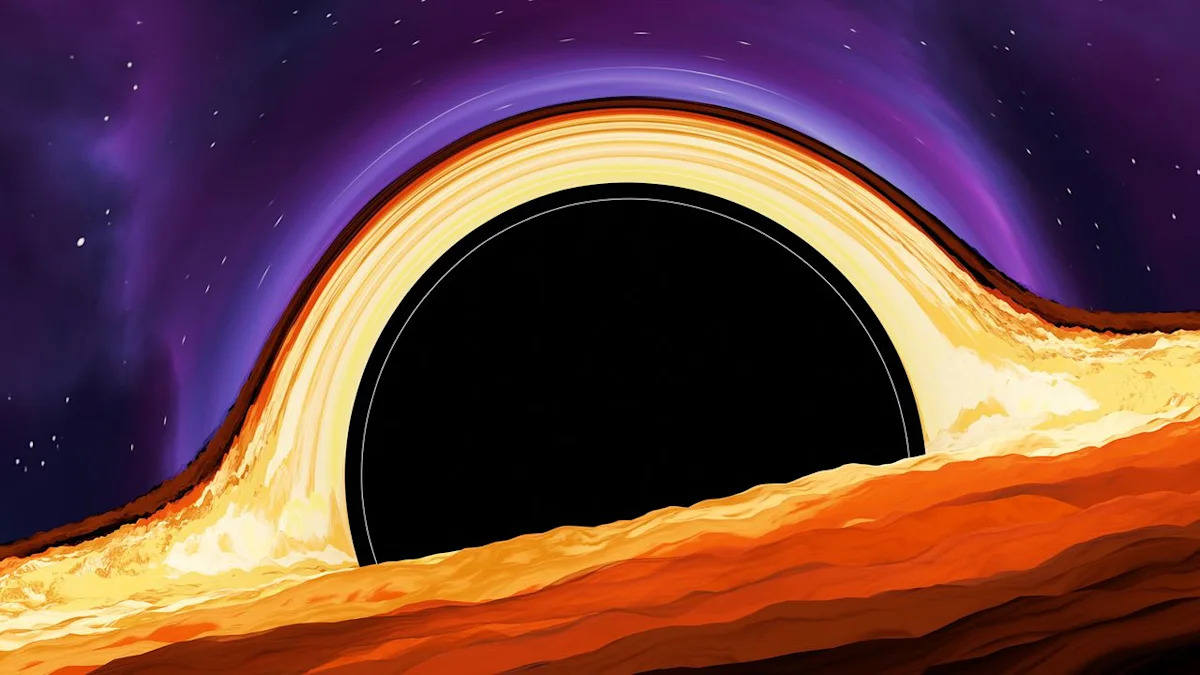 'What we found was striking': Physicists detect new kind of signal from a black hole's 'point of no return'