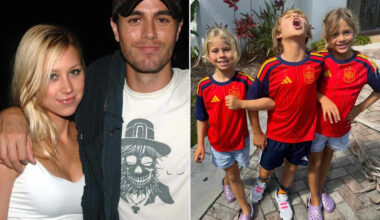 Enrique Iglesias and Anna Kournikova’s 3 Older Kids Celebrate Spain’s World Cup Win in Matching Jerseys