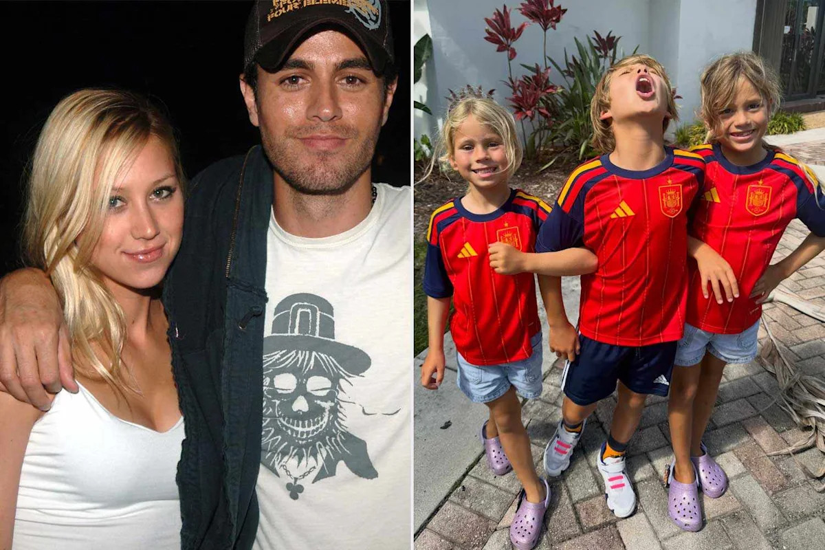 Enrique Iglesias and Anna Kournikova’s 3 Older Kids Celebrate Spain’s World Cup Win in Matching Jerseys
