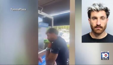 VIDEO: Former pro tennis player damages rackets at Doral store, threatens employees, cops say