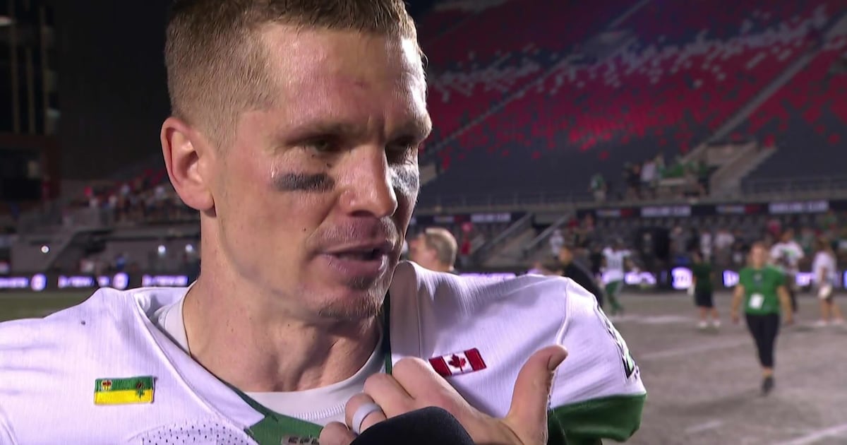 'We made it happen when we needed to': Harris happy with Riders' response – TSN