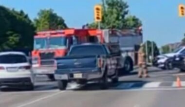 Police charge driver with careless driving after hitting a police cruiser in Brampton – CP24