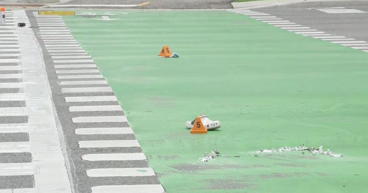 Victim’s shoes remain at the scene of deadly hit-and-run in Mississauga – CP24