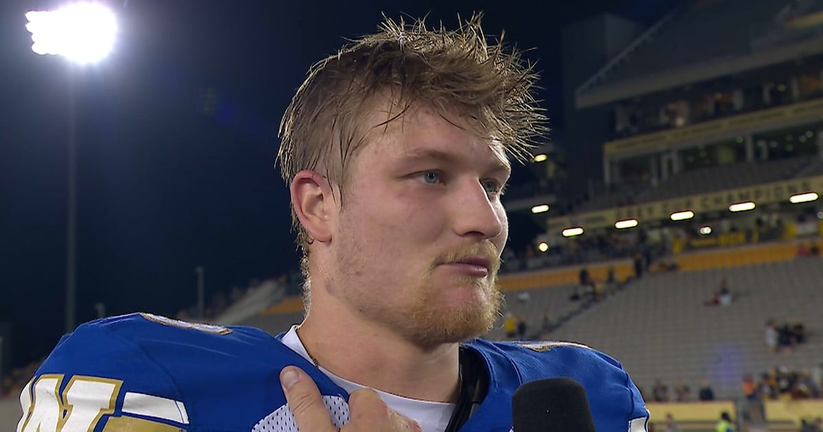 'Just thankful we could get one': Elgersma happy to overcome tough situation in win – TSN