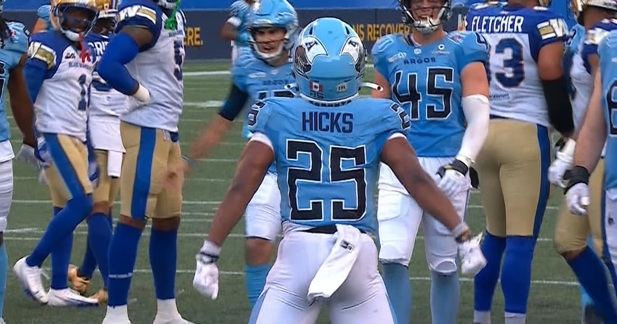 Big play by Polk sets up a short Hicks touchdown as Argos strike back – TSN