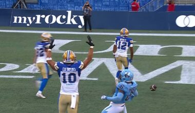 Tim White burns Argos for 35-yard touchdown to open the scoring for Bombers – TSN
