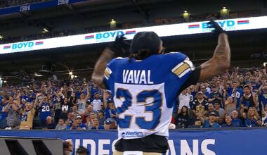 Must See: Vaval makes up for muffed punt with electrifying missed FG return touchdown – TSN