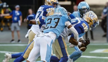 CFL: Argonauts vs. Blue Bombers extended highlights – TSN