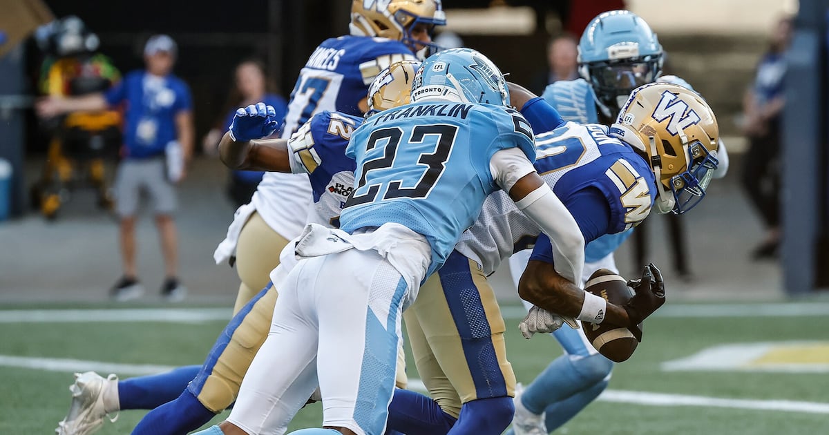 CFL: Argonauts vs. Blue Bombers extended highlights – TSN