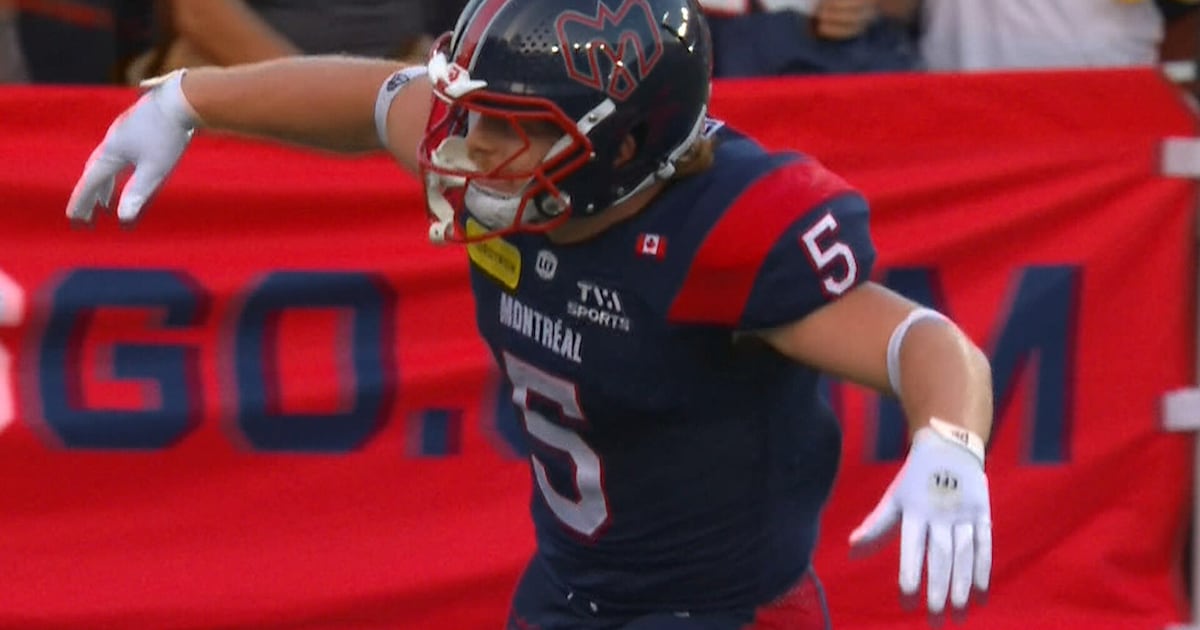 Theis makes nice cutback move and scores Montreal's third TD of the half – TSN