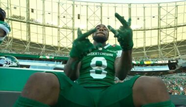 Riders turn turnover into points to pull away from Ticats in fourth quarter – TSN