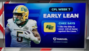 CFL Early Lean: Can the Elks finally get the best of Rourke? – TSN