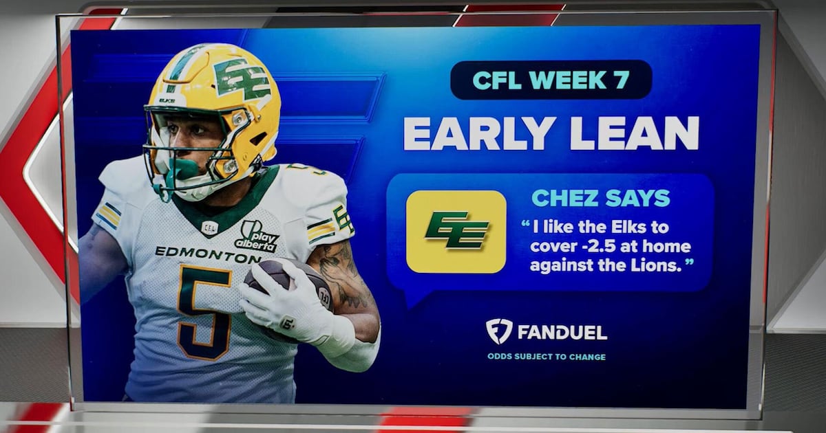 CFL Early Lean: Can the Elks finally get the best of Rourke? – TSN
